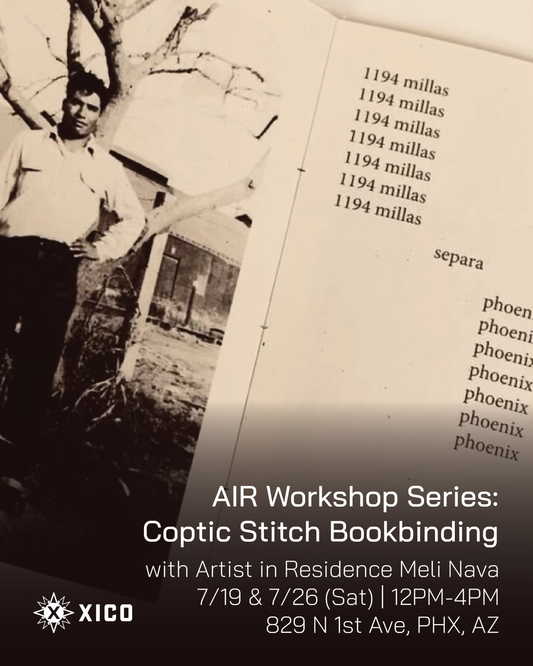 AIR Workshop Series: Coptic Stitch Bookbinding