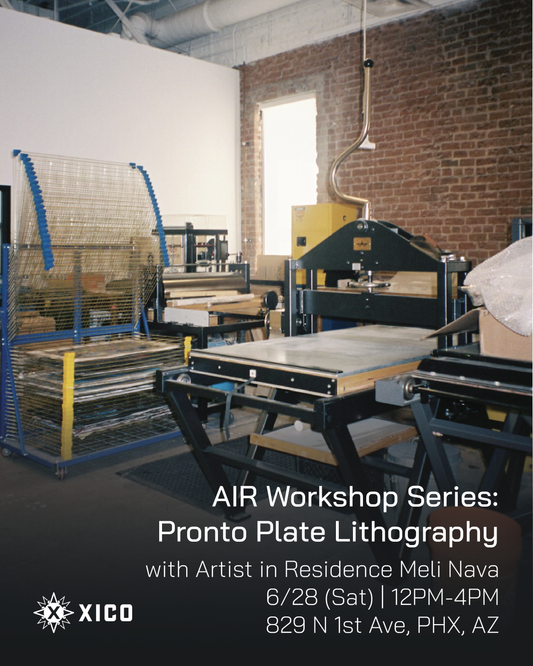 AIR Workshop Series: Pronto Plate Lithography