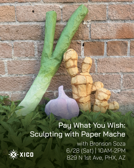 Pay What You Wish: Sculpting with Paper Mache